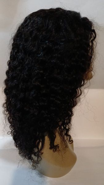 Human Hair Curly Wig