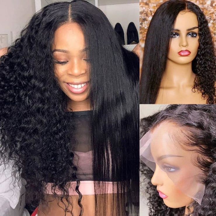Human Hair 2 in 1